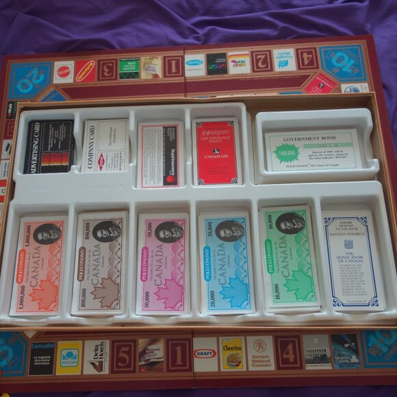 Vintage Poleconomy The Game of Canada Board Game/Le Jeu du Canada English/French - Picture 6 of 16